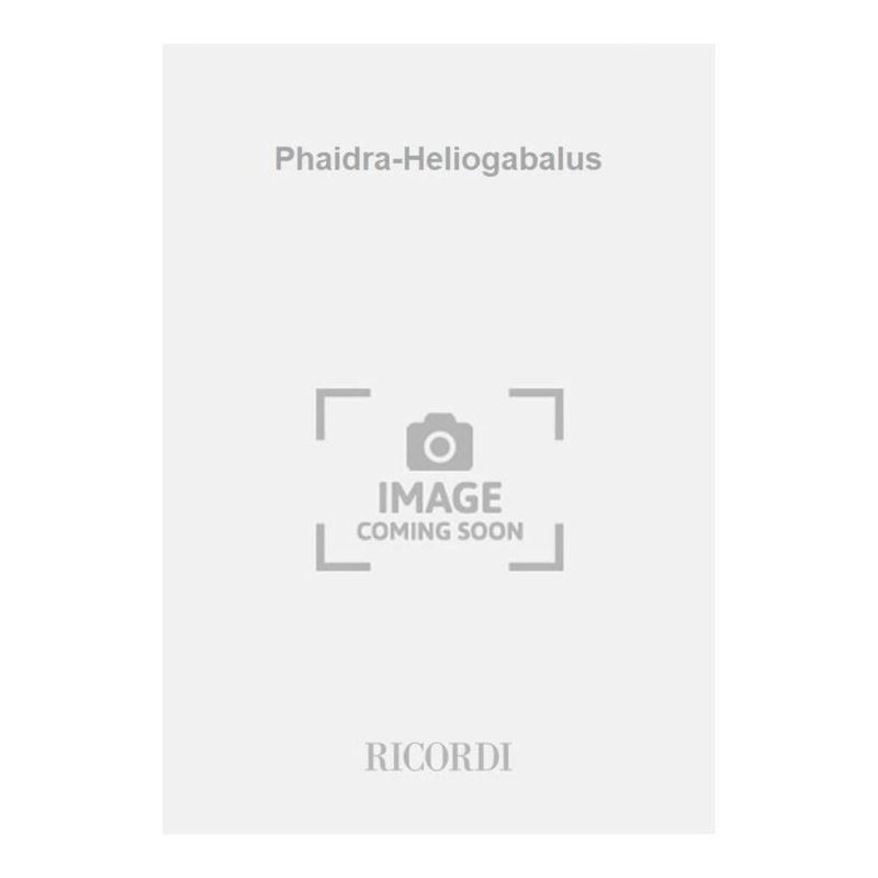 Phaidra/Heliogabalus In 4 Balle Book