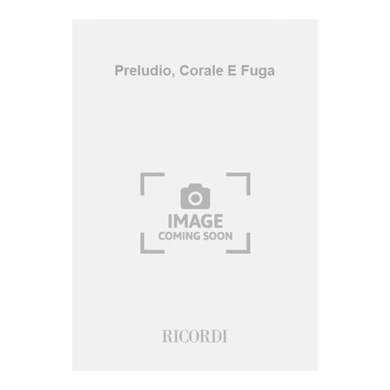 Preludio Corale E Fuga Book