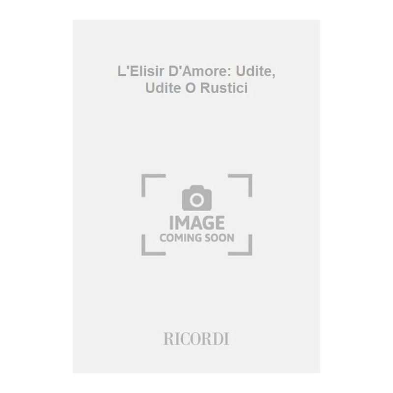 Udite Udite O Rustici Book
