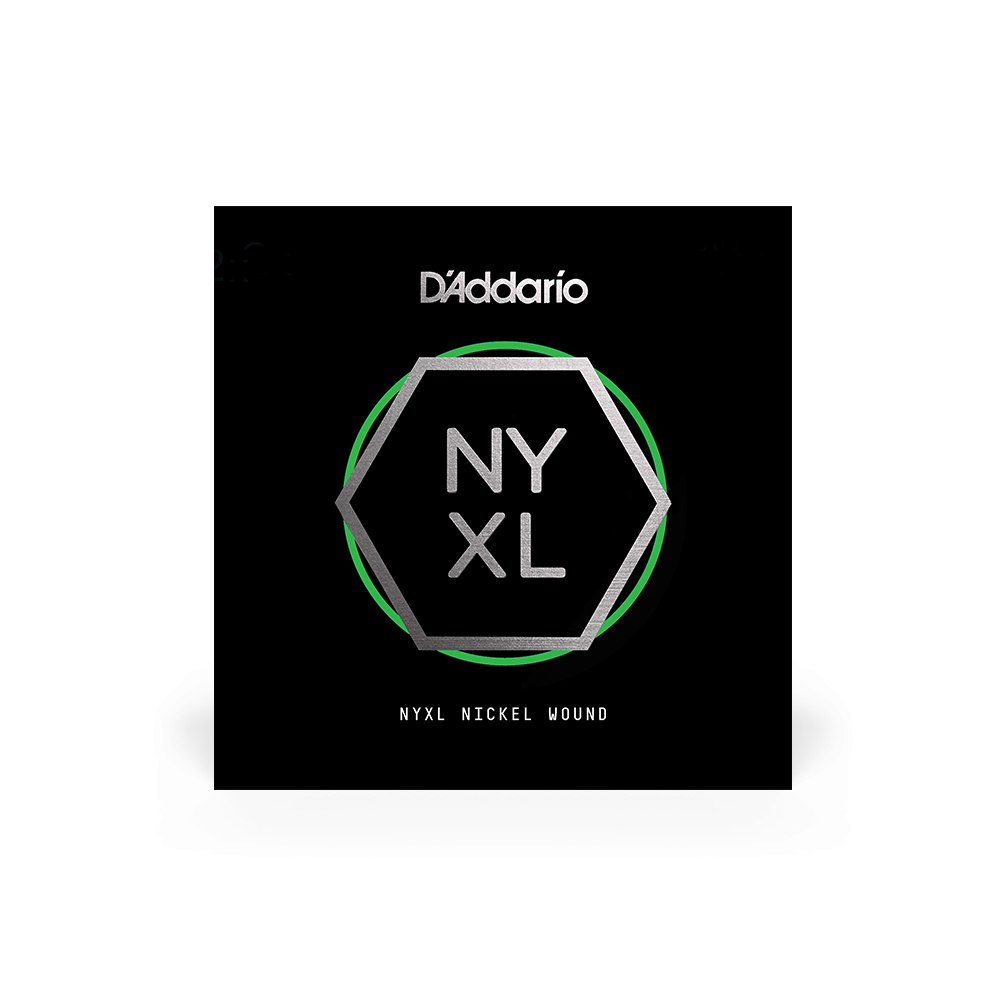 D'Addario NYXLB100, NYXL Nickel Wound Bass Guitar Single String, Long Scale, .100