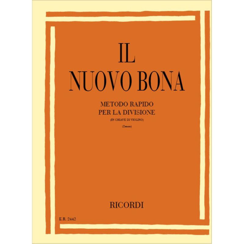 Il Nuovo Bona Rapid Method Treble Clef Book