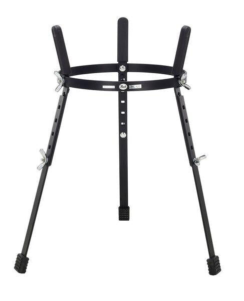 Pearl PC-125 Tumba Conga Stand with Adjustable Height and Angle, Black Metal Frame — view 6