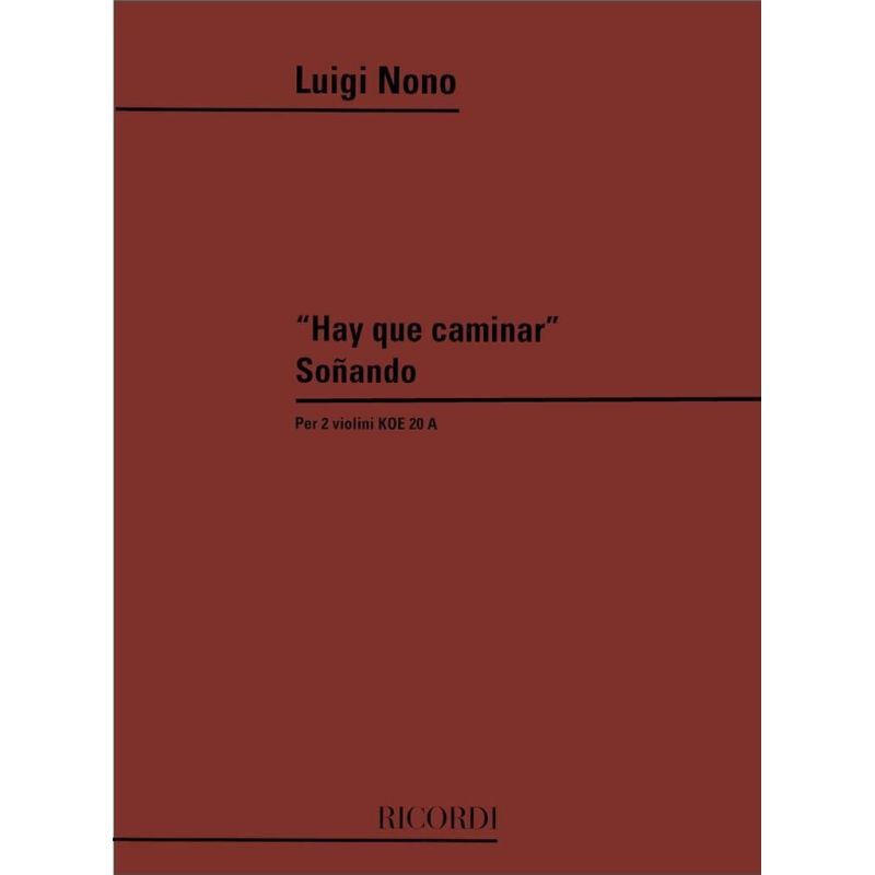 Nono Hay Que Caminar Sonando Per 2 Vl Book