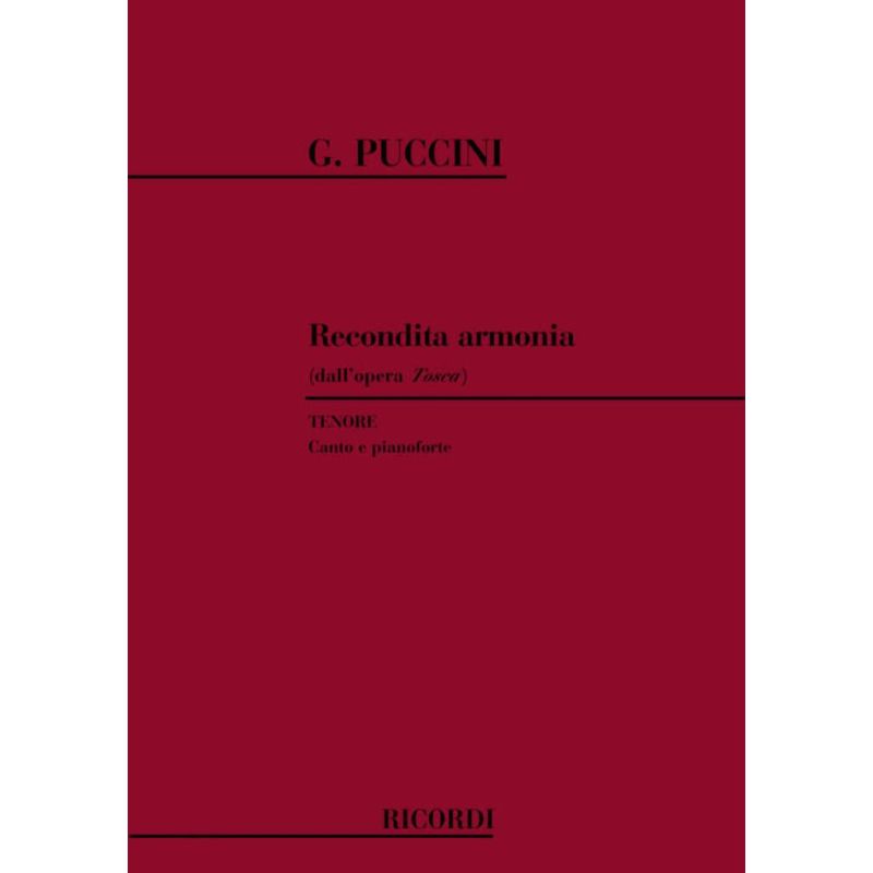 Recondita Armonia Book