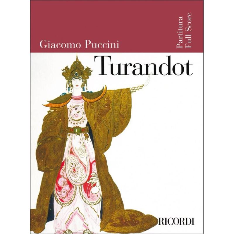 Puccini - Turandot Full Score Book