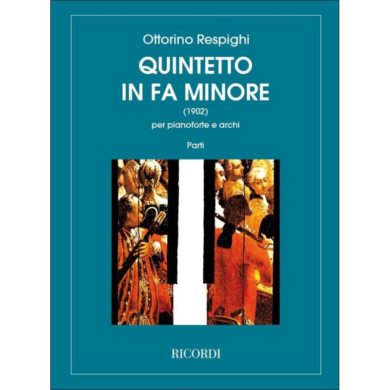 Quintet In Fa Min Per Pf E Archi Book