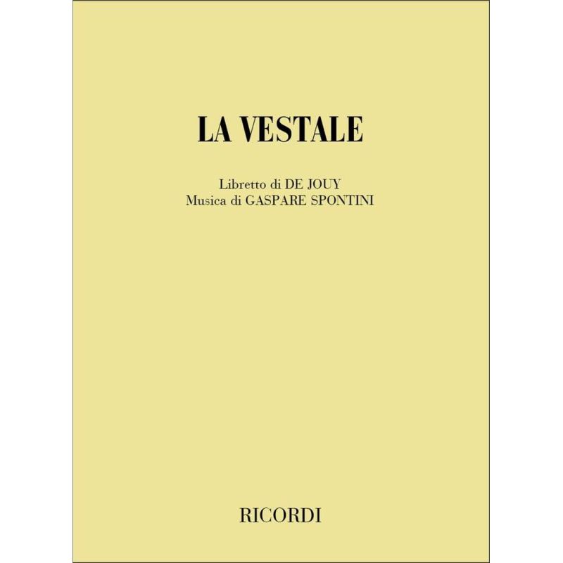 La Vestale Book