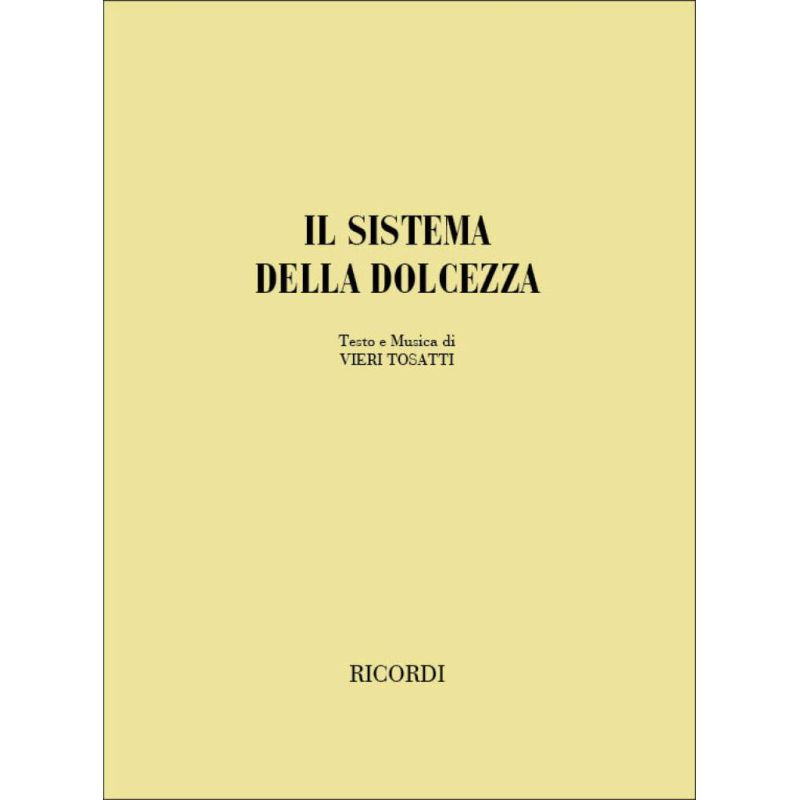 Il Sistema Della Dolcezza Book