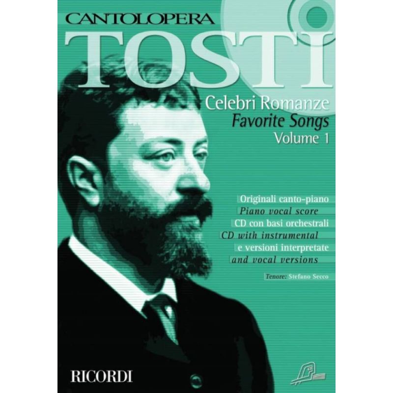 Celebri Romanze Favorite Songs V1 Book/CD Book