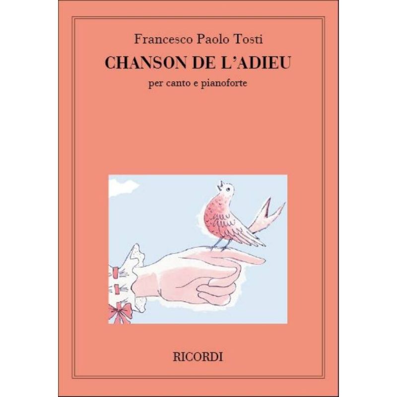 Chanson De L Adieu Book