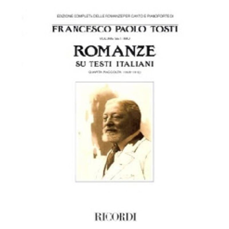Romanze Su Testi Italiani Iv Raccolta Book
