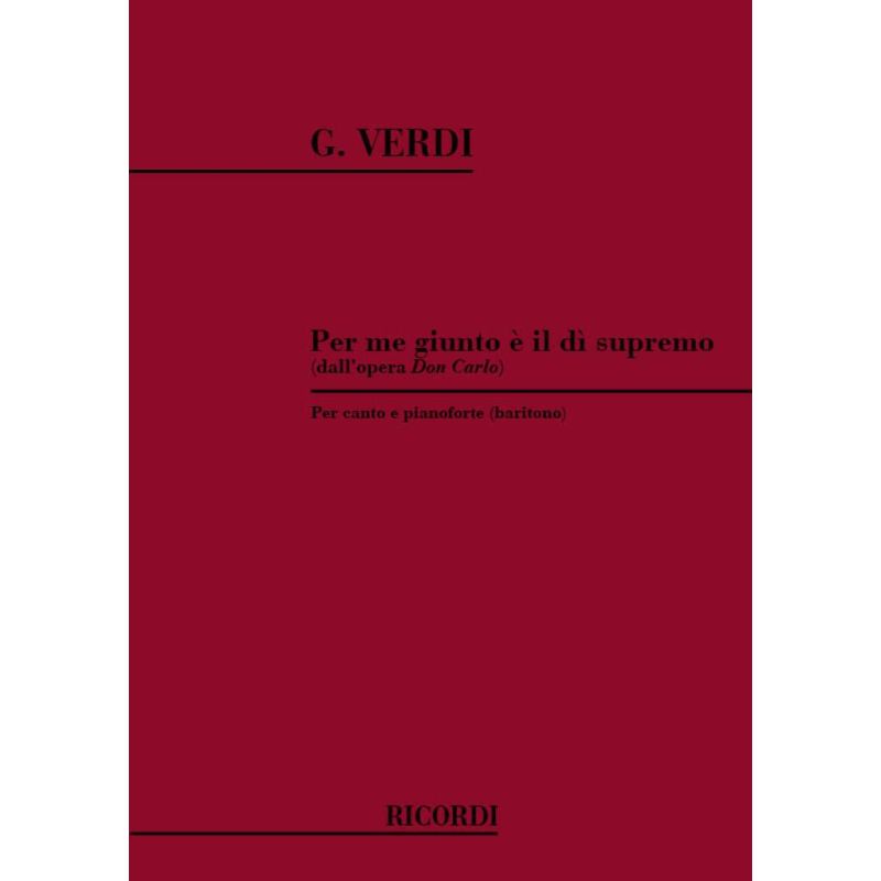 Per Me Giunto E Il Di Supremo Book