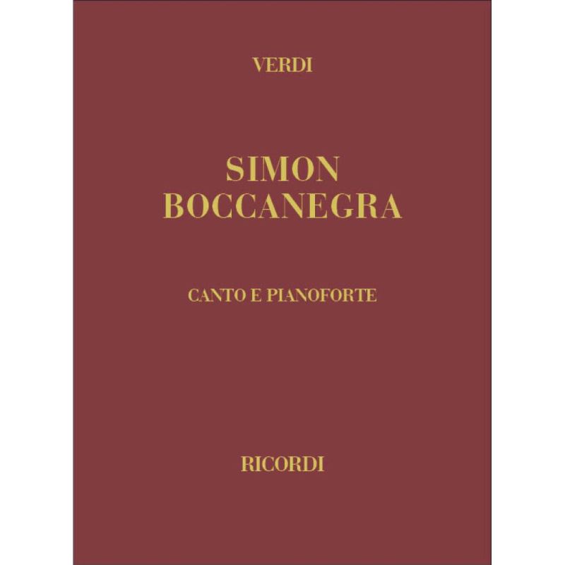Simon Boccanegra Book