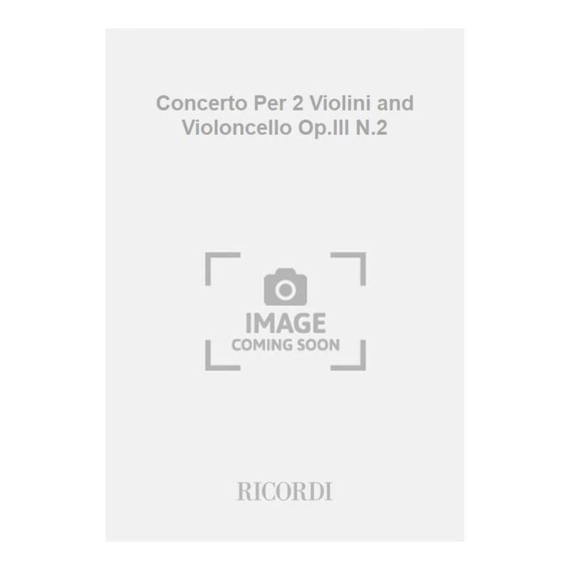 Concerto Per Vl E Vc Solisti Archi E Book