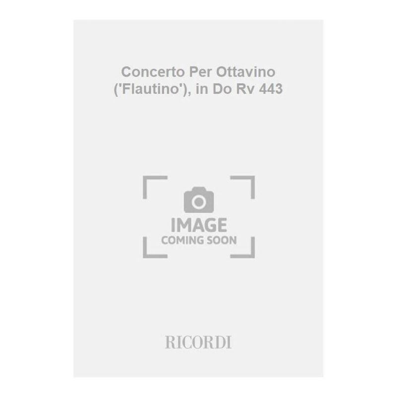 Vivaldi - Concerto In C Rv 443 Parts (Set Of Parts) Book