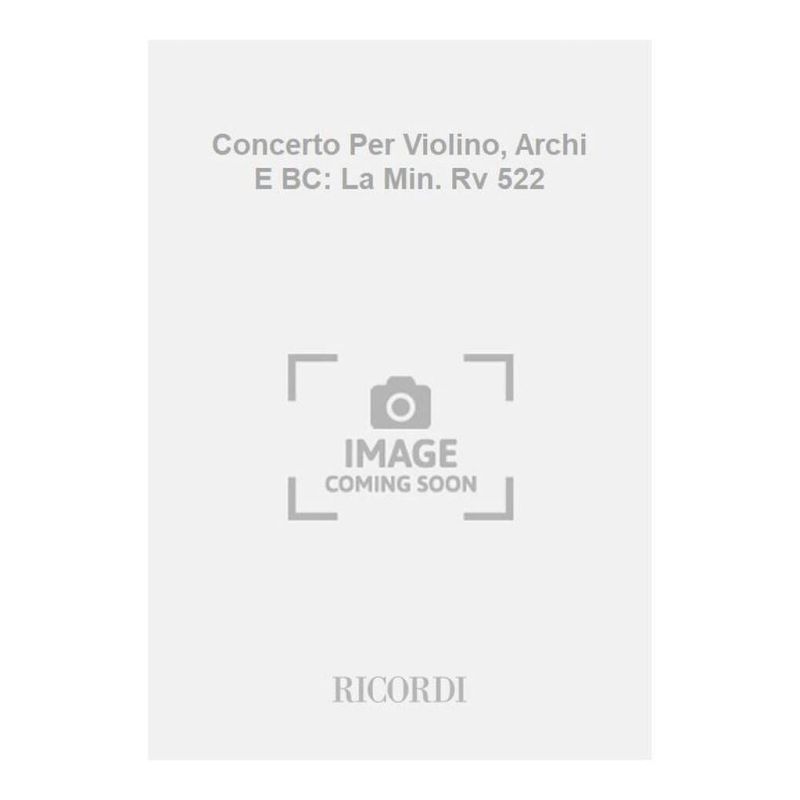 Concerto Per Vl Archi E Bc Per 2 Vl Book