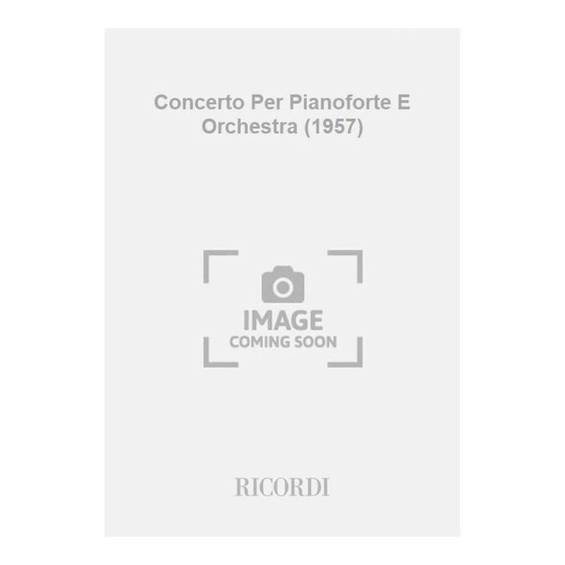 Concerto Per Pf 1957 Book