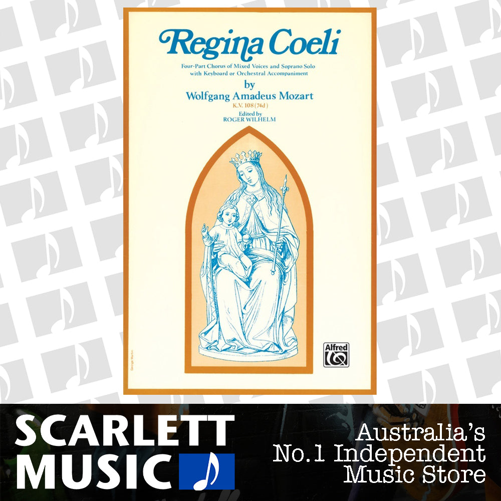Regina Coeli SATB — view 2