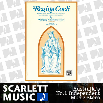 Regina Coeli SATB — view 2