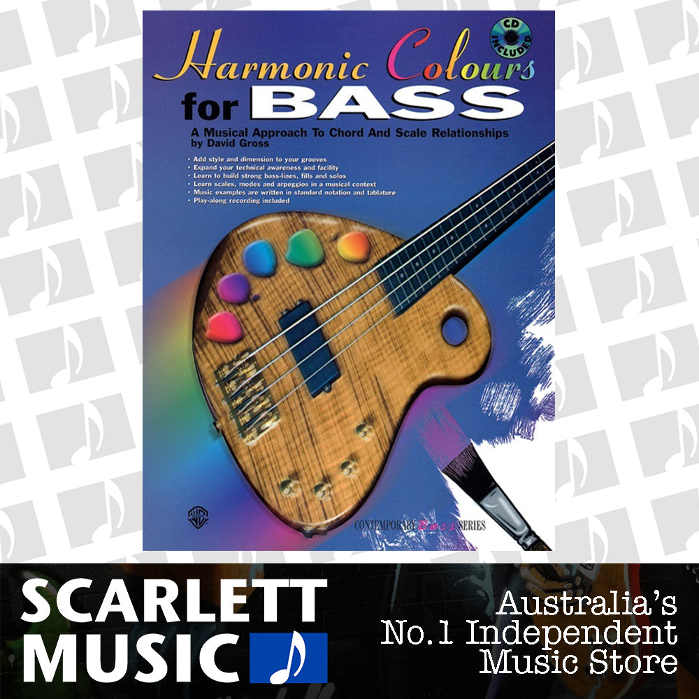Harmonic Colours For Bass Book/CD — view 2
