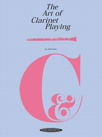 Art of Clarinet Playing Sheet Music