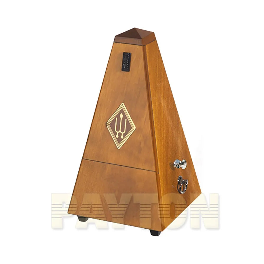 Wittner Wooden Metronome with Bell - Gloss Walnut Maelzel Series 813