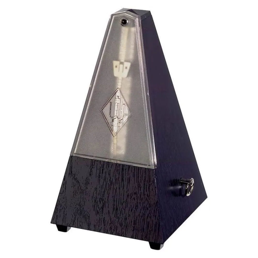 Wittner Pyramid Plastic Metronome with Bell - Black 816K