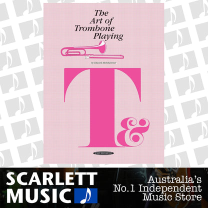 Art of Trombone Playing Sheet Music — view 2