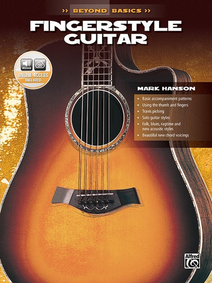Beyond Basics Fingerstyle Guitar Book with CD