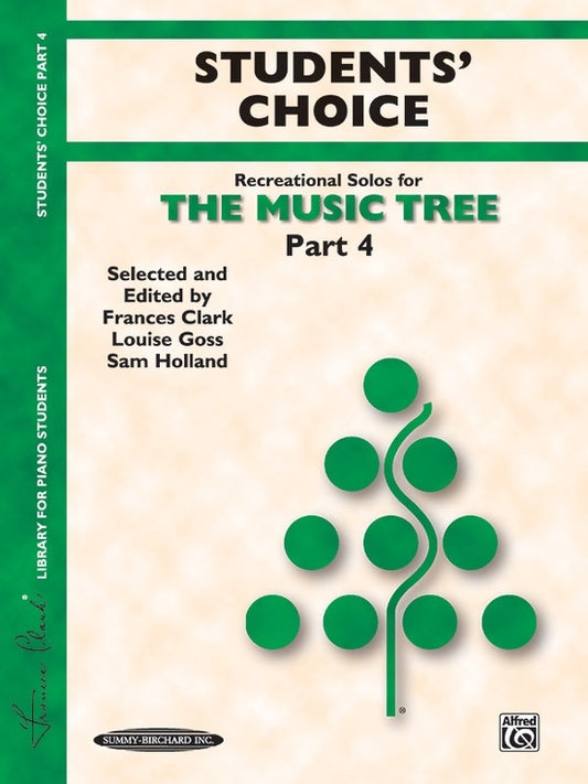 Music Tree Part 4 Students Choice