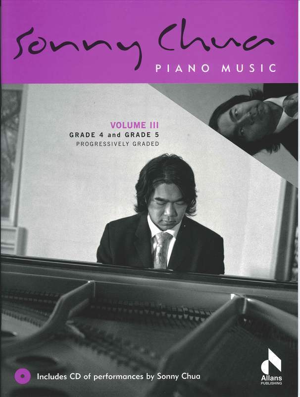 Progressively Graded Piano Music Vol 3 BK/CD by Sonny Chua