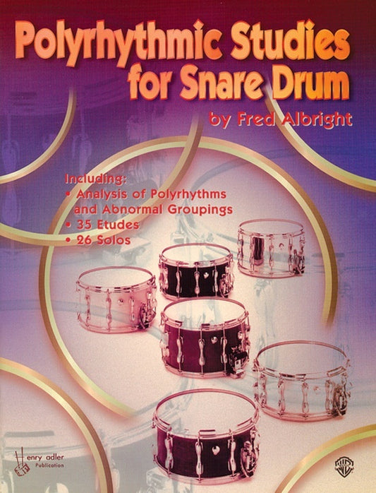 Polyrhythmic Studies For Snare Drum