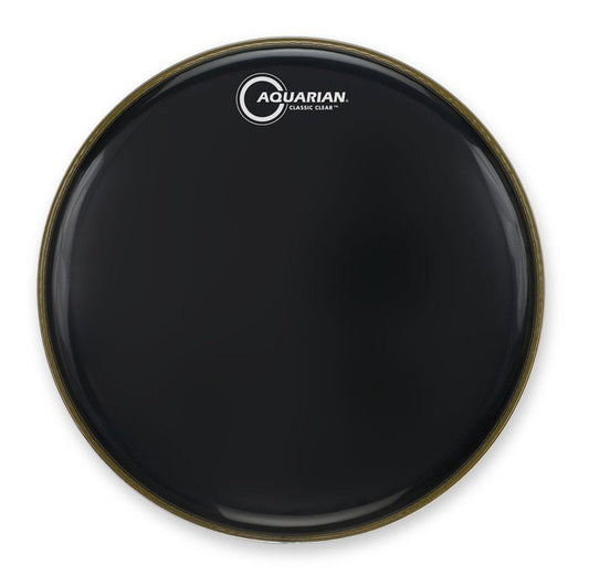 Aquarian 14 Inch Drum Head Black Gloss Single Ply CC14BK