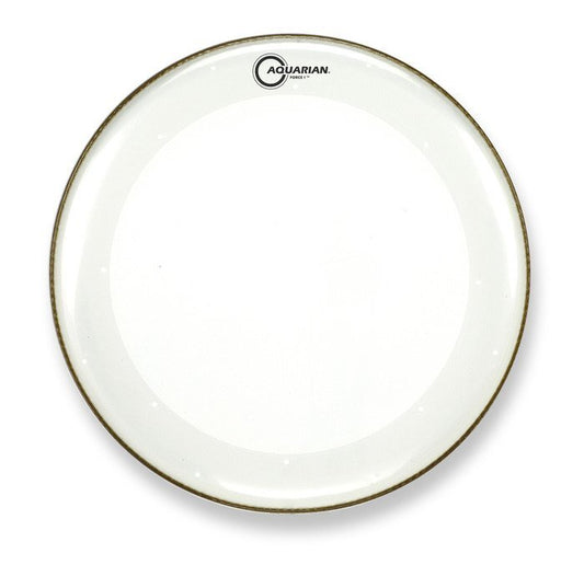Aquarian 28 Inch Bass Drum Head Clear W/Kick Pad FB28