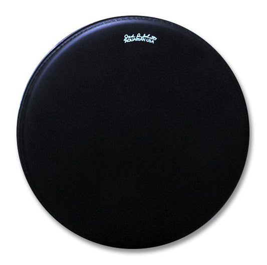 Aquarian 18 Inch Bass Drum Head Coated Black 1 Ply JD18B