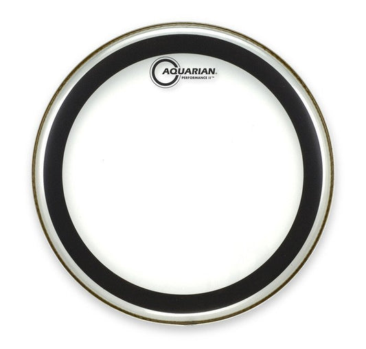 Aquarian 18 Inch Bass Drum Head Clear 2 Ply PF18B