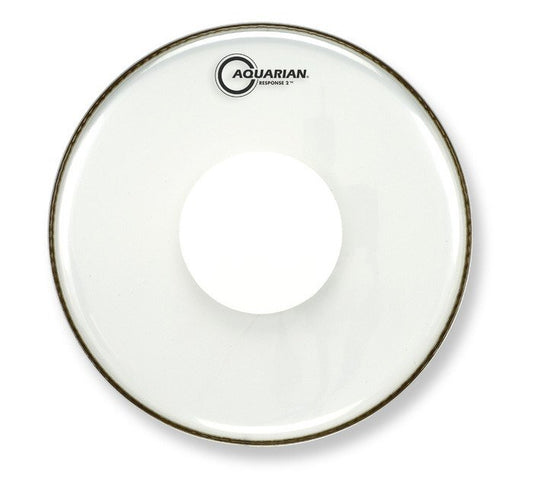 Aquarian 14 Inch Drum Head Clear W/Power Dot RSP2-PD14