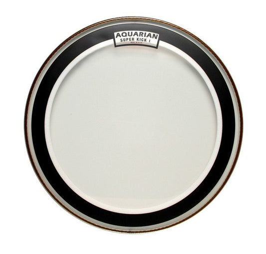 Aquarian 18 Inch Bass Drum Head Clear Single Ply SKI18