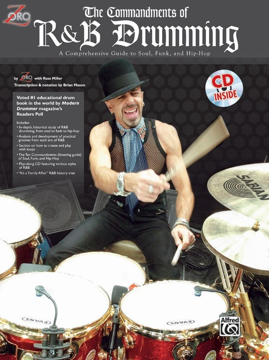 Commandments Of R&B Drumming Book/CD