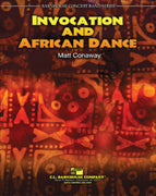 Invocation And African Dance Concert Band 3 Score/Parts
