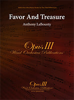 Favor And Treasure Concert Band 5 Score/Parts