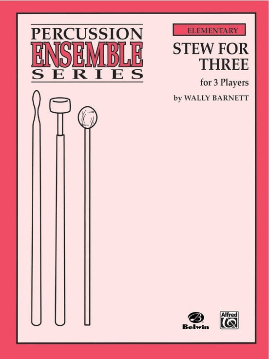 Stew for Three Percussion Ensemble Sheet Music