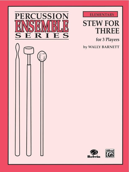 Stew for Three Percussion Ensemble Sheet Music