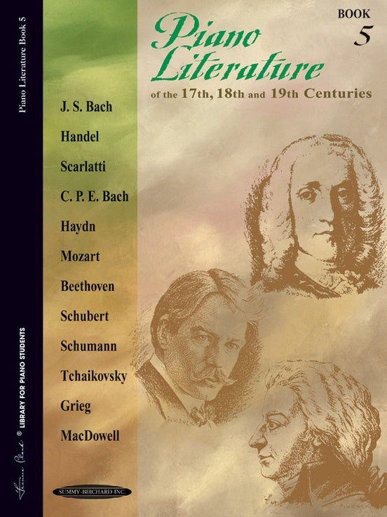 Piano Literature Of The 17/18/19th Century Book 5