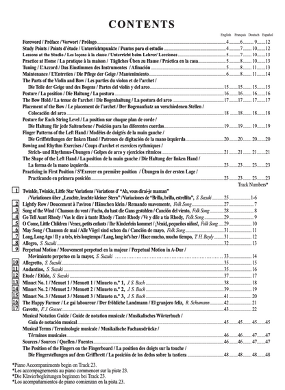 Suzuki Violin School Book Vol. 1 International Edition - Violin Book Only [No CD] 0144S — view 5