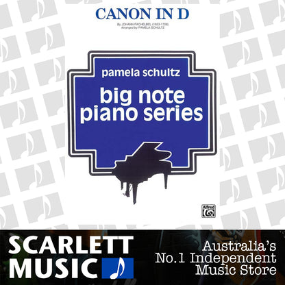 Canon in D Piano Arrangement by Schultz — view 2