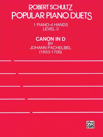 Canon in D Piano Arrangement by Schultz