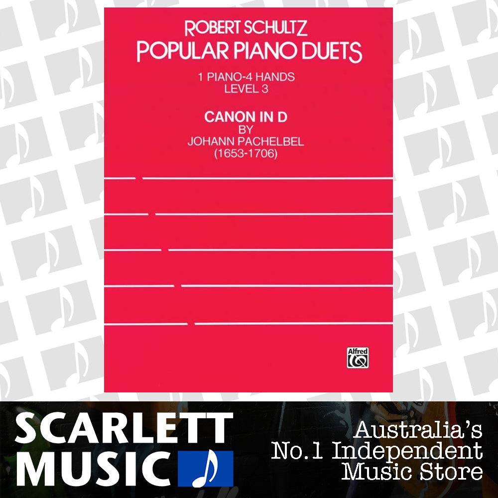 Canon in D Piano Arrangement by Schultz — view 2