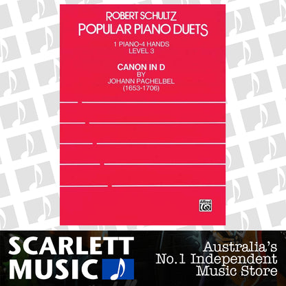 Canon in D Piano Arrangement by Schultz — view 2