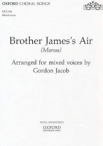 Brother James's Air SATB Choral Sheet Music